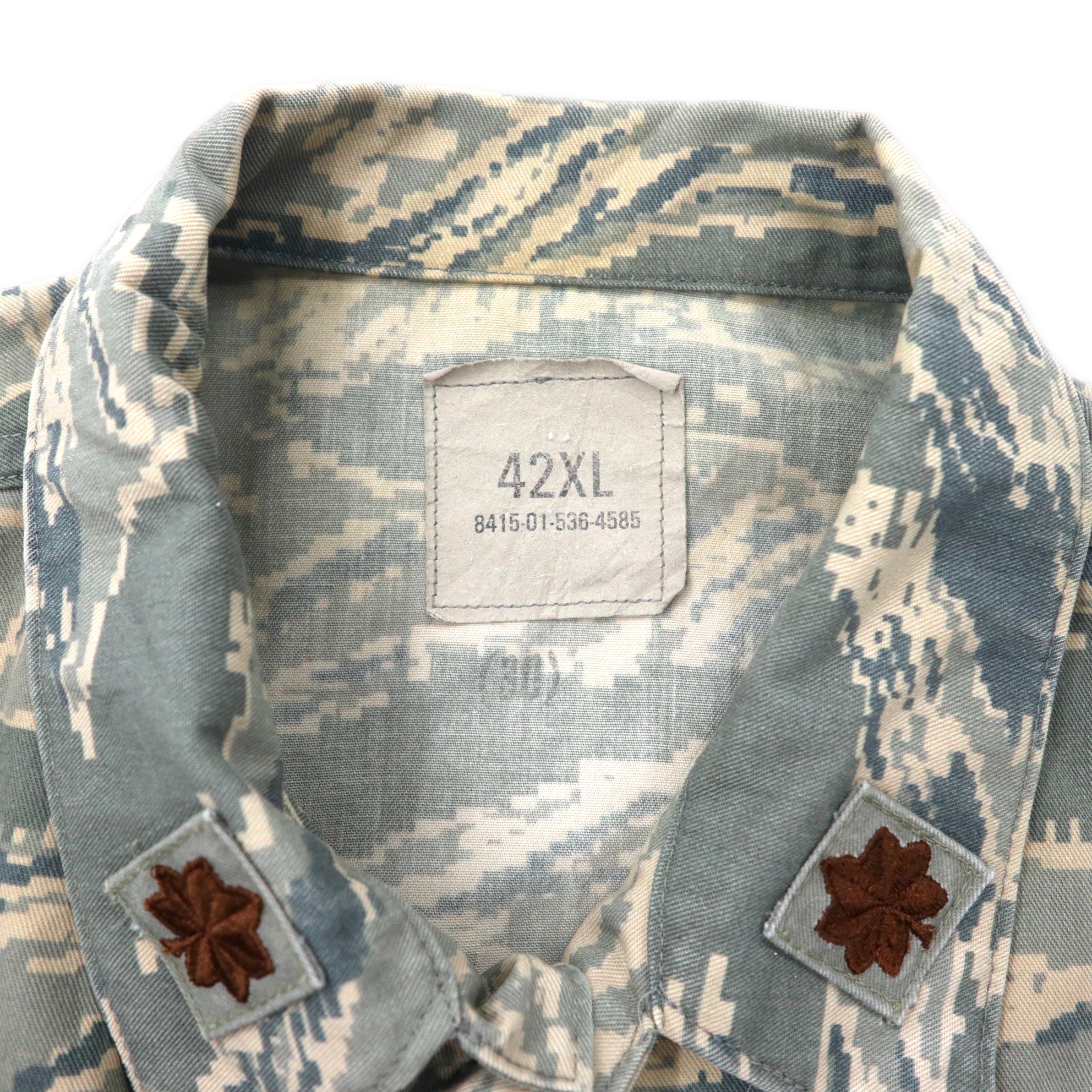 US Air FORCE MILITARY ABU Jacket 42XL Digital Camoton