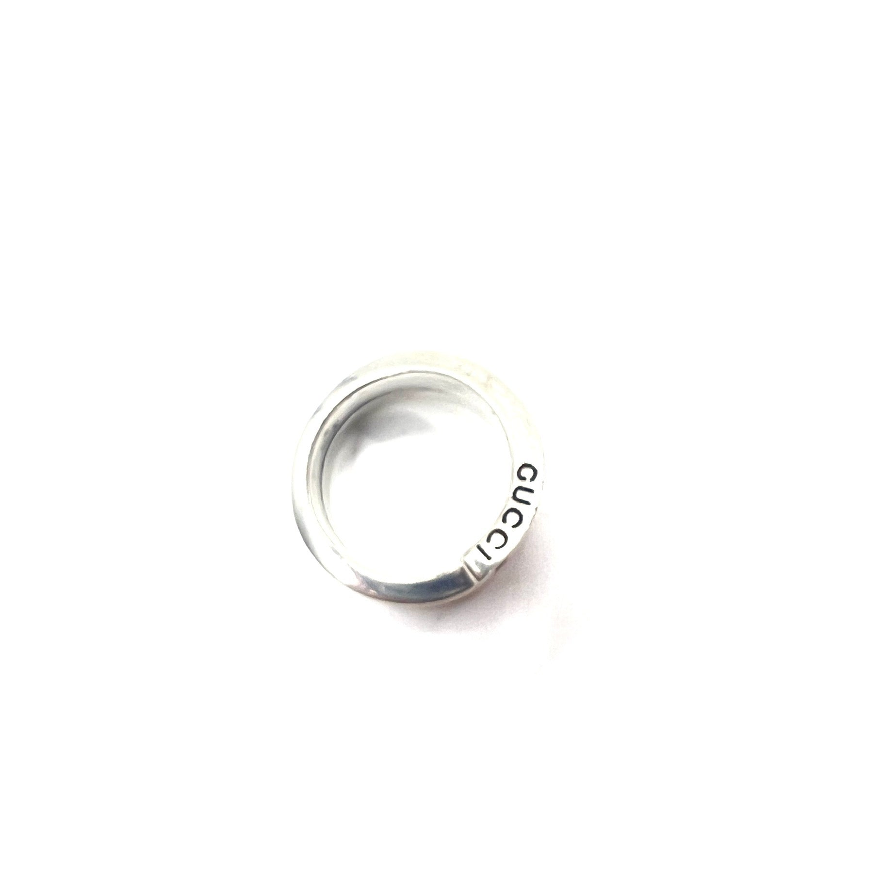 GUCCI スネークリング #10 GUCCI Spiral Snake G Logo Ring #10 Silver 925 Silver SPIRAL