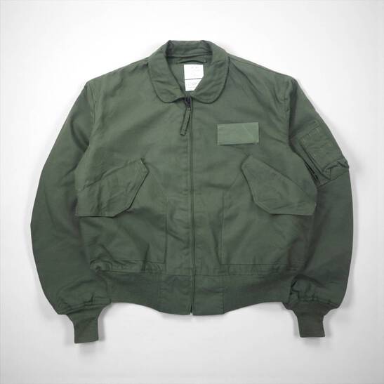 US ARMY CWU-36 P Flight Jacket L Khaki Aramid Fiber Flame