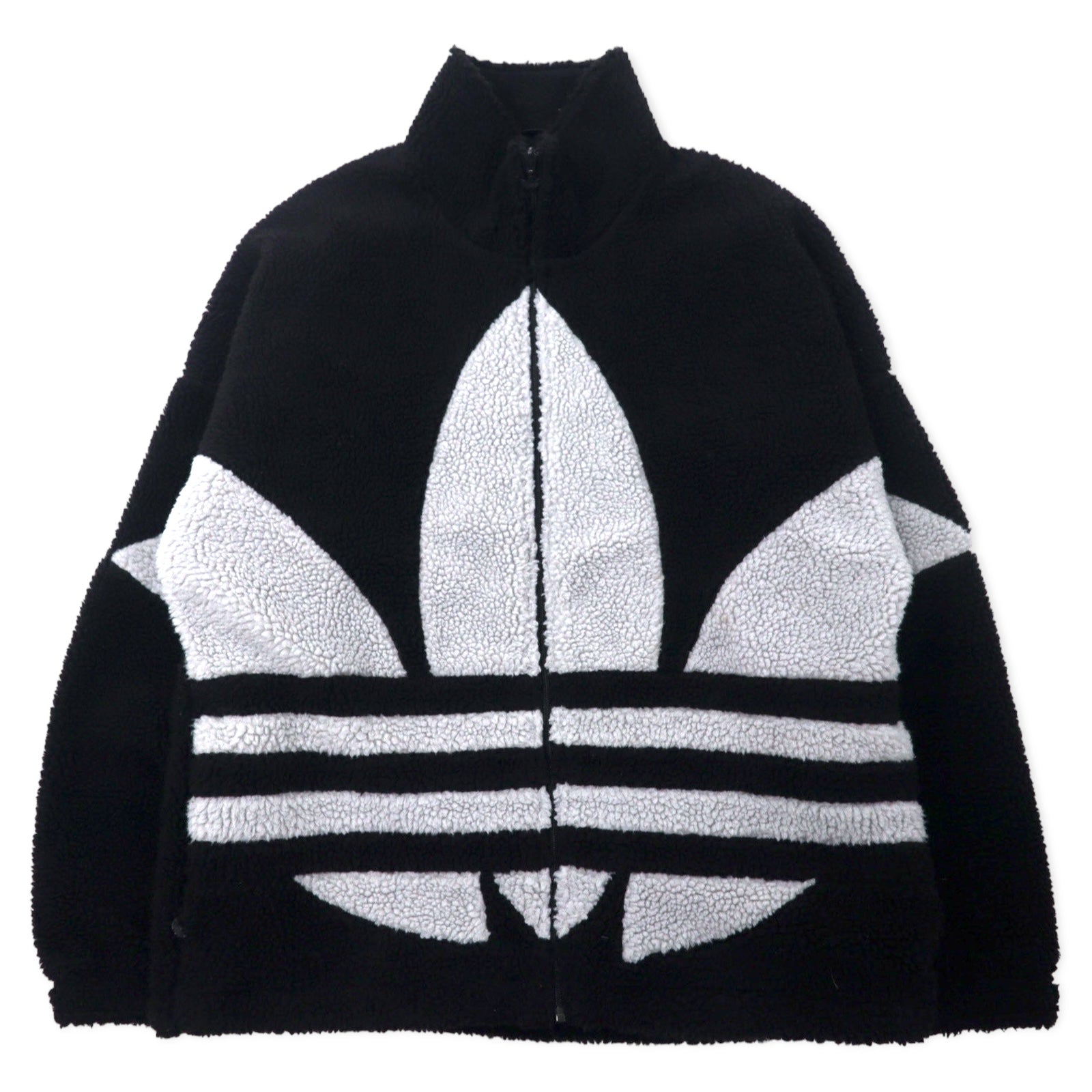 ★★adidas★★ 在庫あり Big Trefoil Sherpa Jacket XS adidas】originals☆ Big Trefoil Sherpa Jacket ☆人気商品