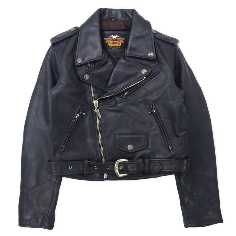 HARLEY-DAVIDSON Double Riders Jacket　M HARLEY DAVIDSON Double Riders Jacket Leather Jacket S Black