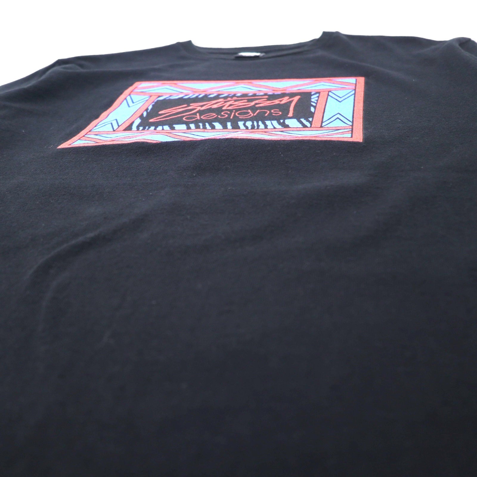 stussy N4 Chanel Logo Print T-Shirt L Black Cotton | eBay