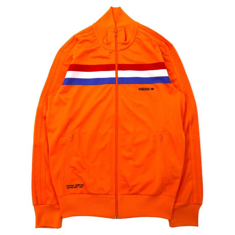 adidas originals Track Jacket Jersey O Orange Polyester Tricolor 3