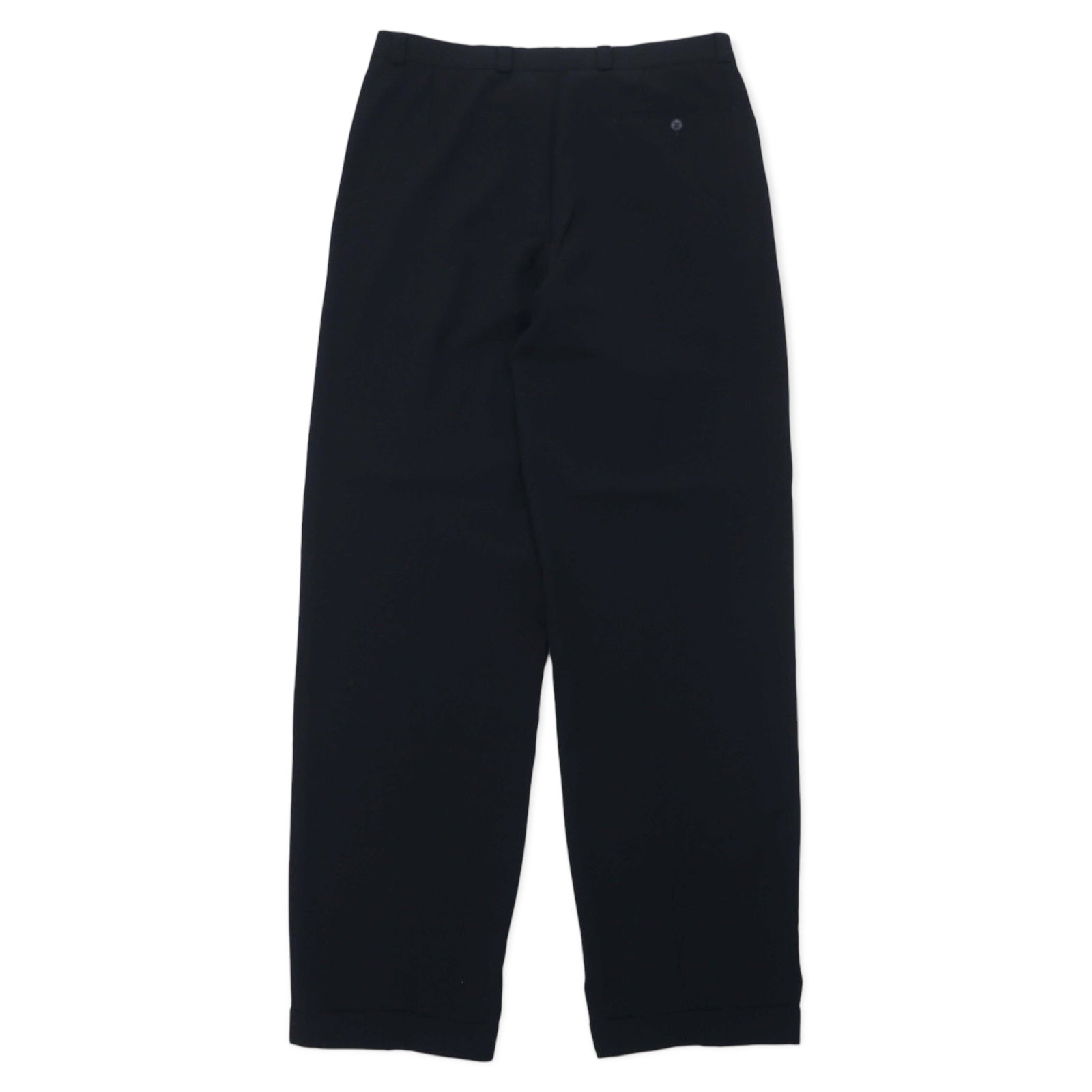 WOLFHOSE 80's Euro Vintage Tuck Slacks Pants 102 Black