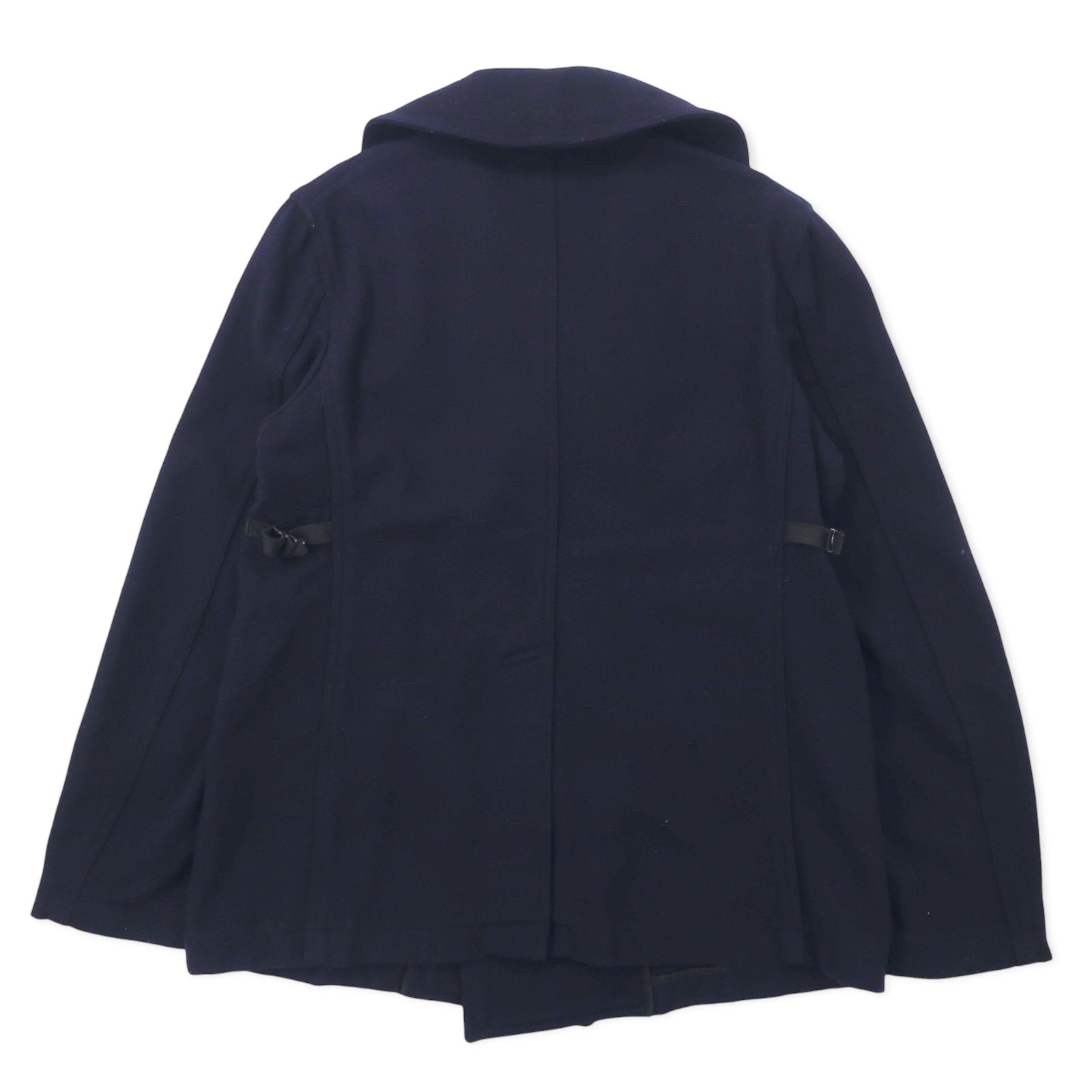 ジャケット・アウター Engineered Garments LH Pea Coat LH Pea Coat Black Cotton Double Cloth | Engineered Garments