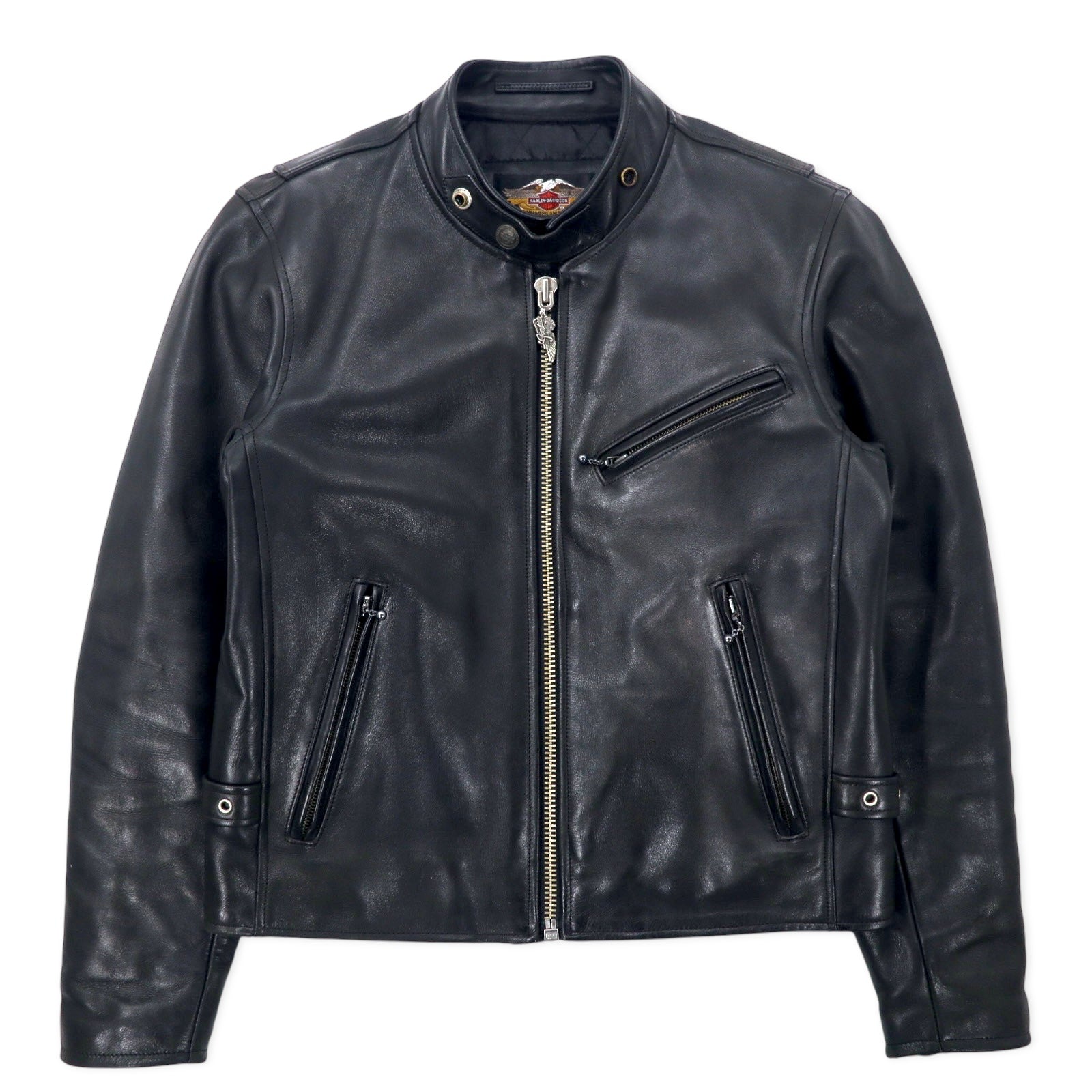 【Harley-Davidson】 シングルライダースジャケット 60s HARLEY DAVIDSON SINGLE RIDERS LEATHER JACKET SIZE ML