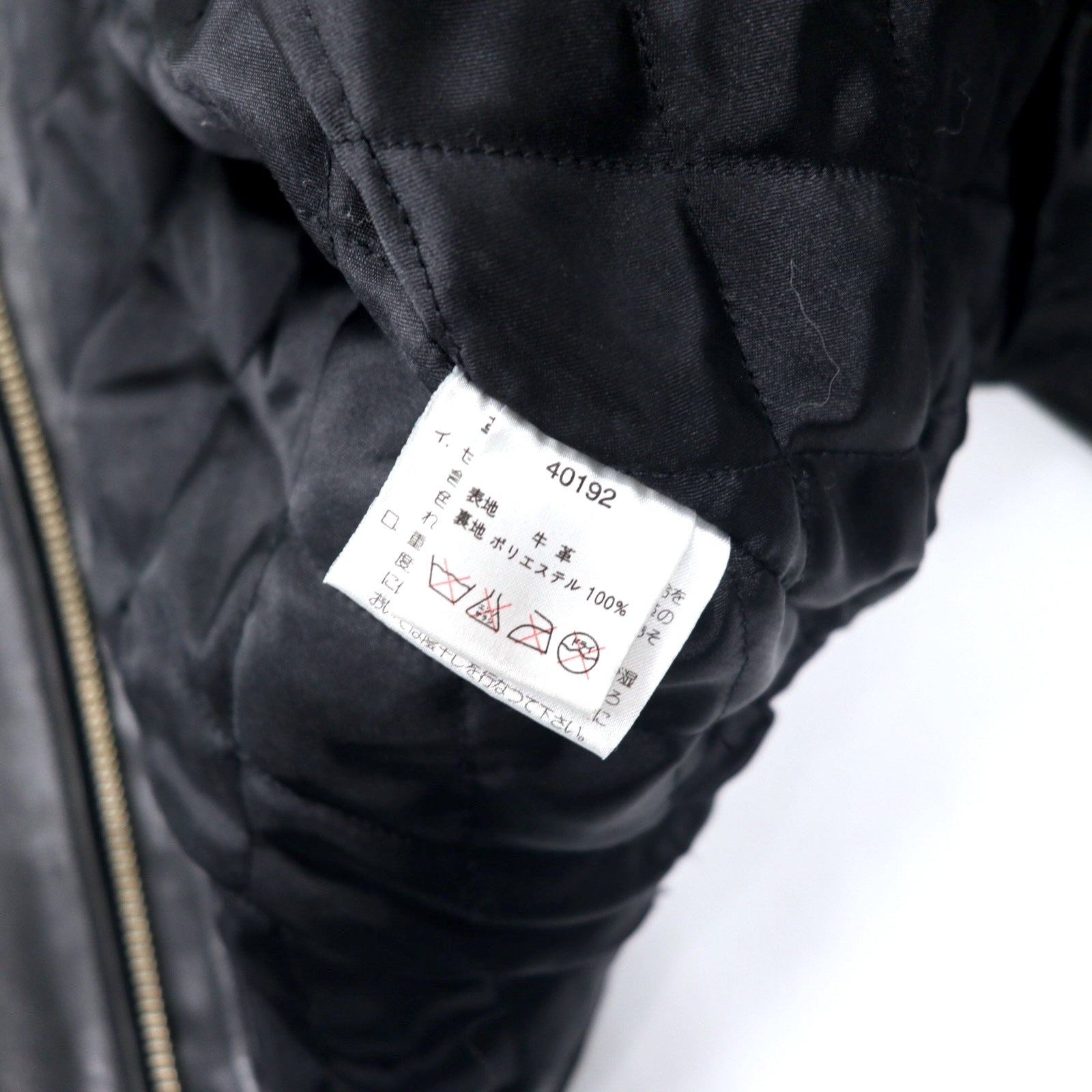 HARLEY DAVIDSON Single Riders Leather Jacket M Black Cowhide