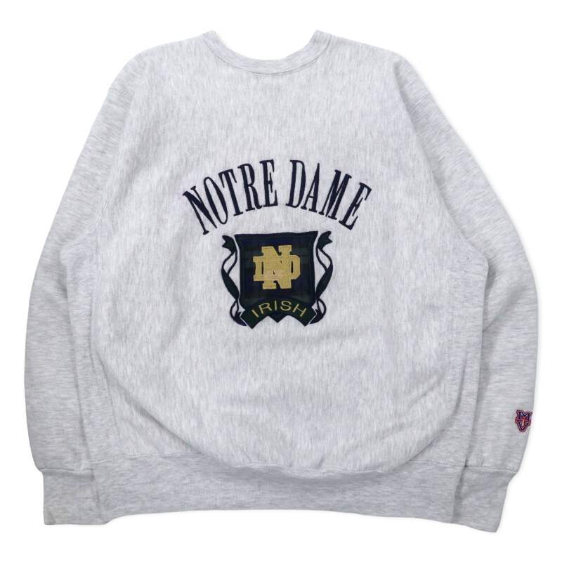 C MV SPORT USA Made 90's PRO WEAVE Reverse Weave College Embroidery