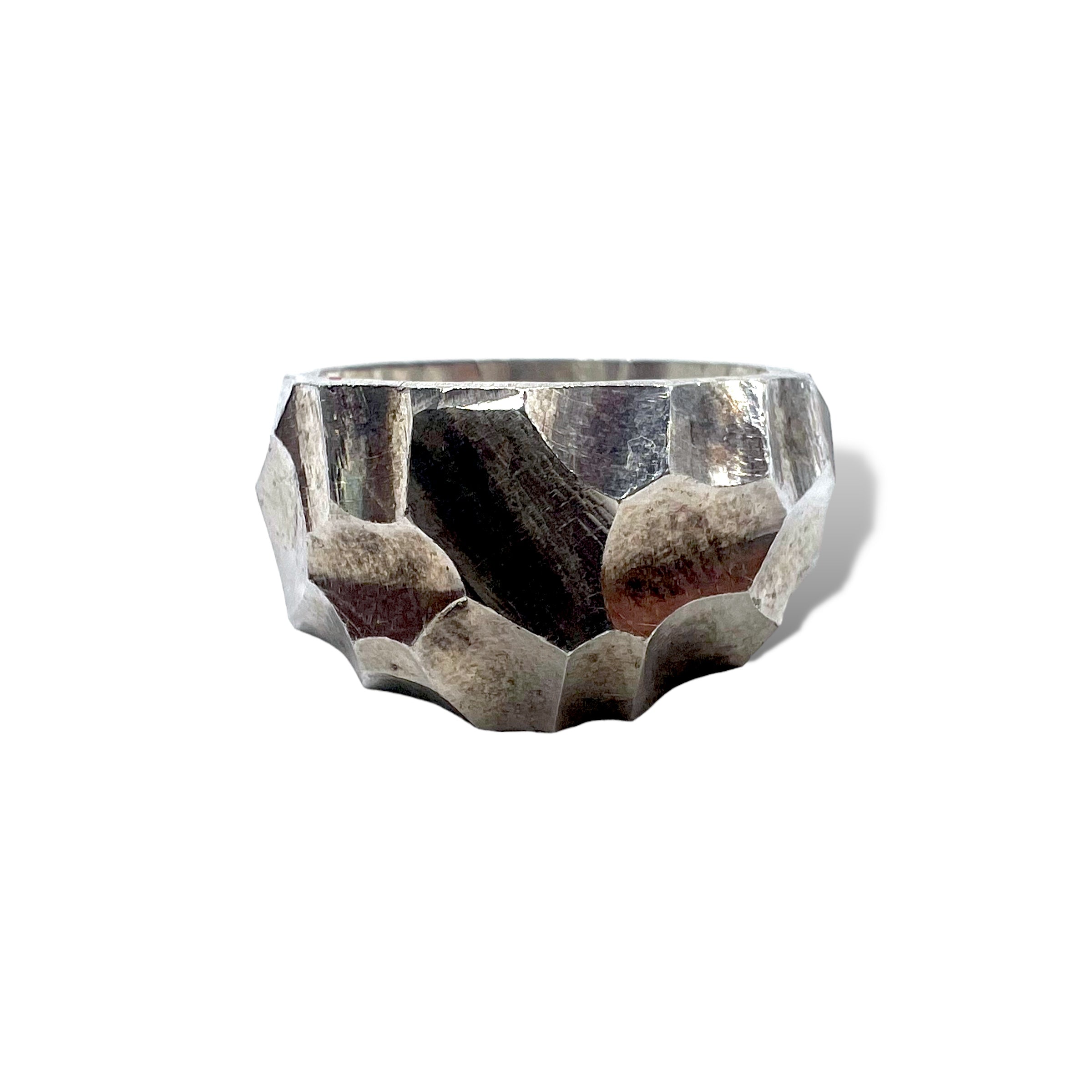 アクセサリー All Blues TIRE RING NALLOW 58 All Blues Tire Ring Narrow Polished Silver – Neighbour