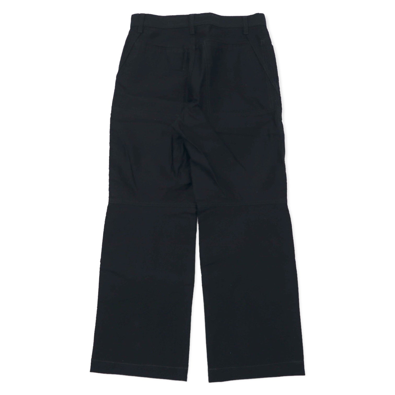 MARITHE FRANCOIS GIRBAUD Double Knee Black Jeans Denim Pants