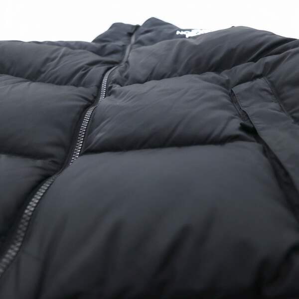 THE NORTH FACE Short Nuptse Jacket Puffer Jacket M Black Nylon THE NORTH FACE Short Nuptse Jacket Puffer Jacket M Black Nylon