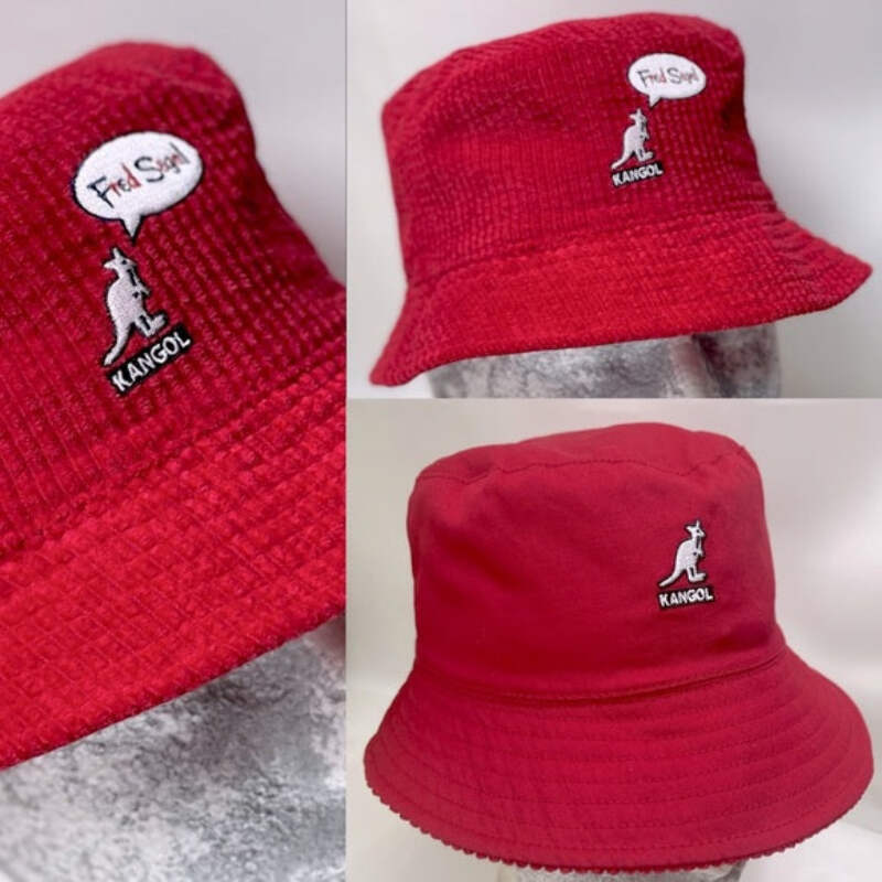 【完売品】”非行兄弟” Corduroy Bucket Hat 非行兄弟(Delinquent Bros)Corduroy Bucket Hat in Beige