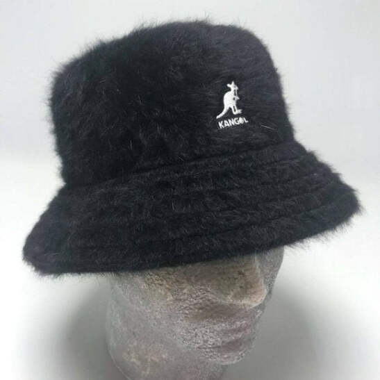 KANGOL×Hellrazor Black XLsize Men's Kangol Black Lahinch Furgora Casual Bucket Hats NWT & | eBay