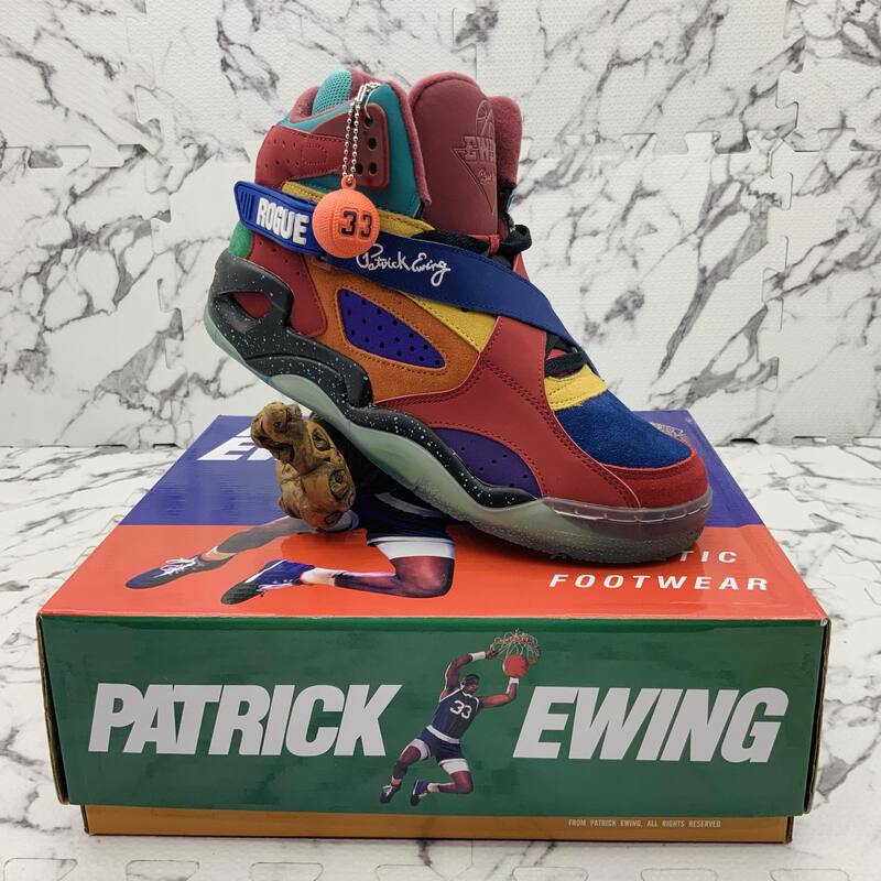 Men’s PATRICK Athletics ROUGE Yellow | Black | Red Sneakers NWT Patrick Ewing | Shoes | Mens Patrick Athletics Rouge Yellow  main image 2