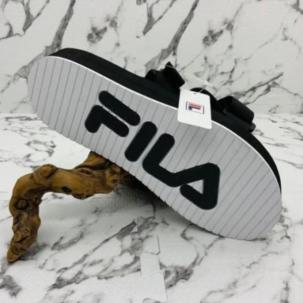 Men’s Fila Sol-Slide V2 Black | White Sandals NWT Fila Men main image 4