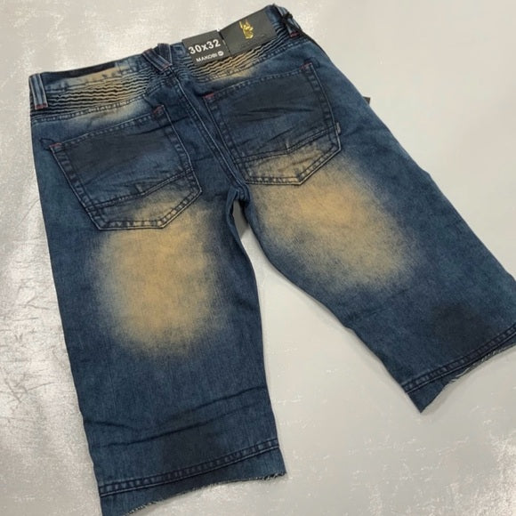 mako※概要欄必読お願いします Men's Makobi Dk Blue | Vintage Patched Denim Shorts NWT | eBay