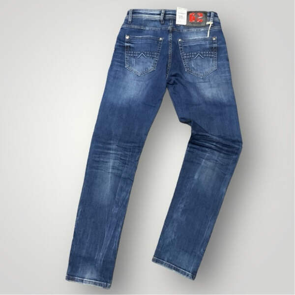 若者の大愛商品 Men's eBay | NWT Pants Denim Blue Mid CD368 Baxx & Cipo パンツ