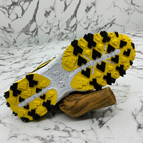 Men's Fila Oakmont Tr Yellow | Black | White Sneakers NWT | eBay