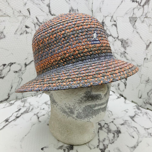 Men's Kangol Braid Gray | Orange | Purple Casual Bucket Hats NWT