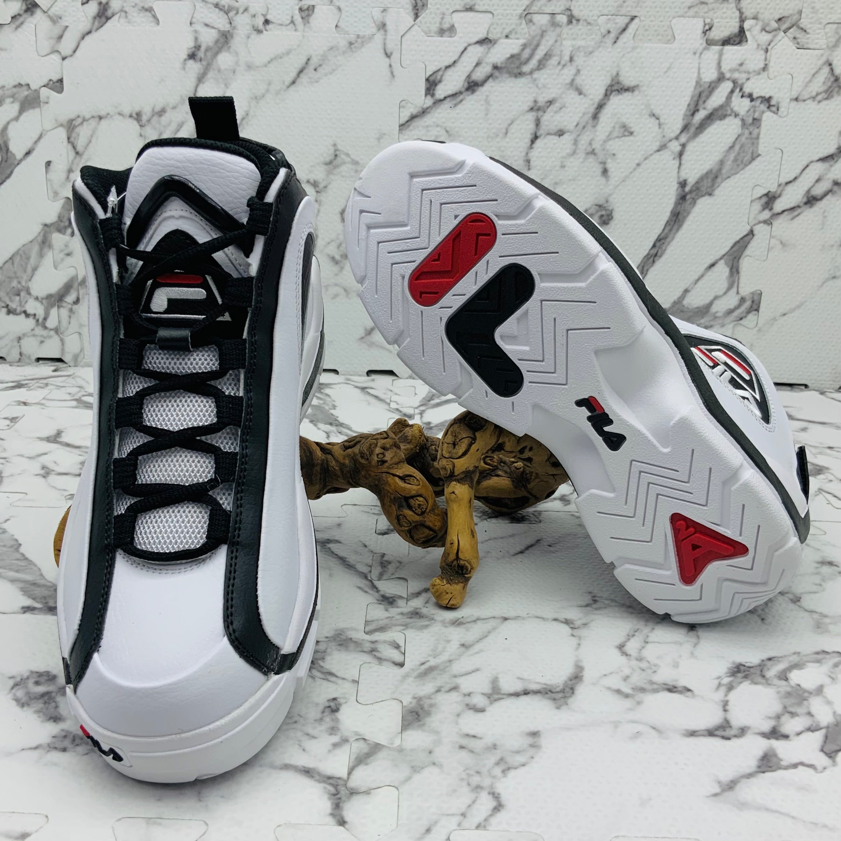 Men's Fila Grant Hill 2 White | Black Sneakers NWT | eBay