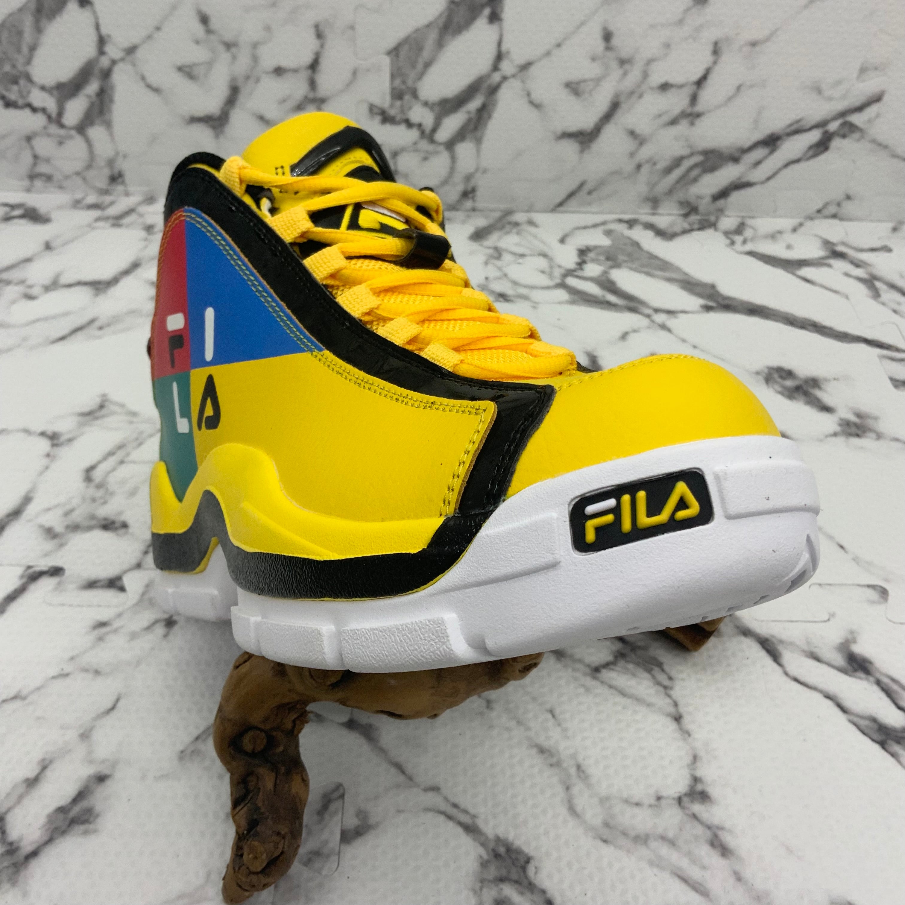 Men's Fila Grant Hill 2 Festival Yellow | Black | Multicolor