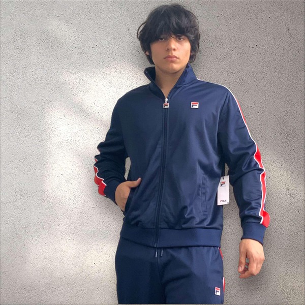 FILA♡【美品】ストライプのセットアップ Amazon | [フィラ] セットアップ ジャージ上下セット 長袖 配色