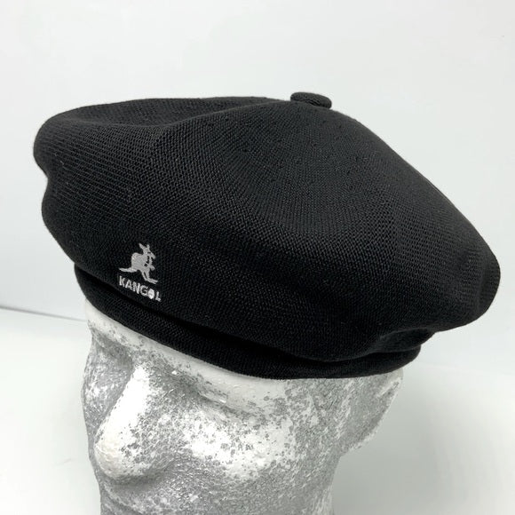 Men's Kangol Bamboo Jax Beret Black | White Casual Hats NWT & | eBay