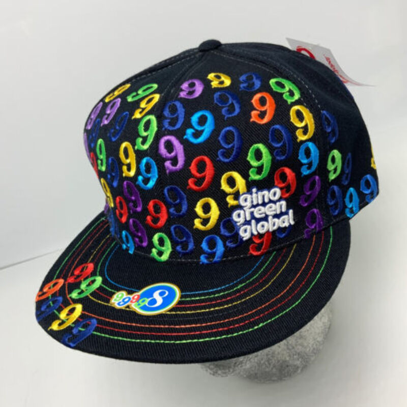 Gino Green Global Black | Multicolor 59FIFTY Hat NWT | eBay