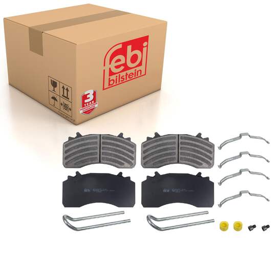 Brake Pad Set Fits MAN TGA TGM TGS OE 81508206066 Febi 16968
