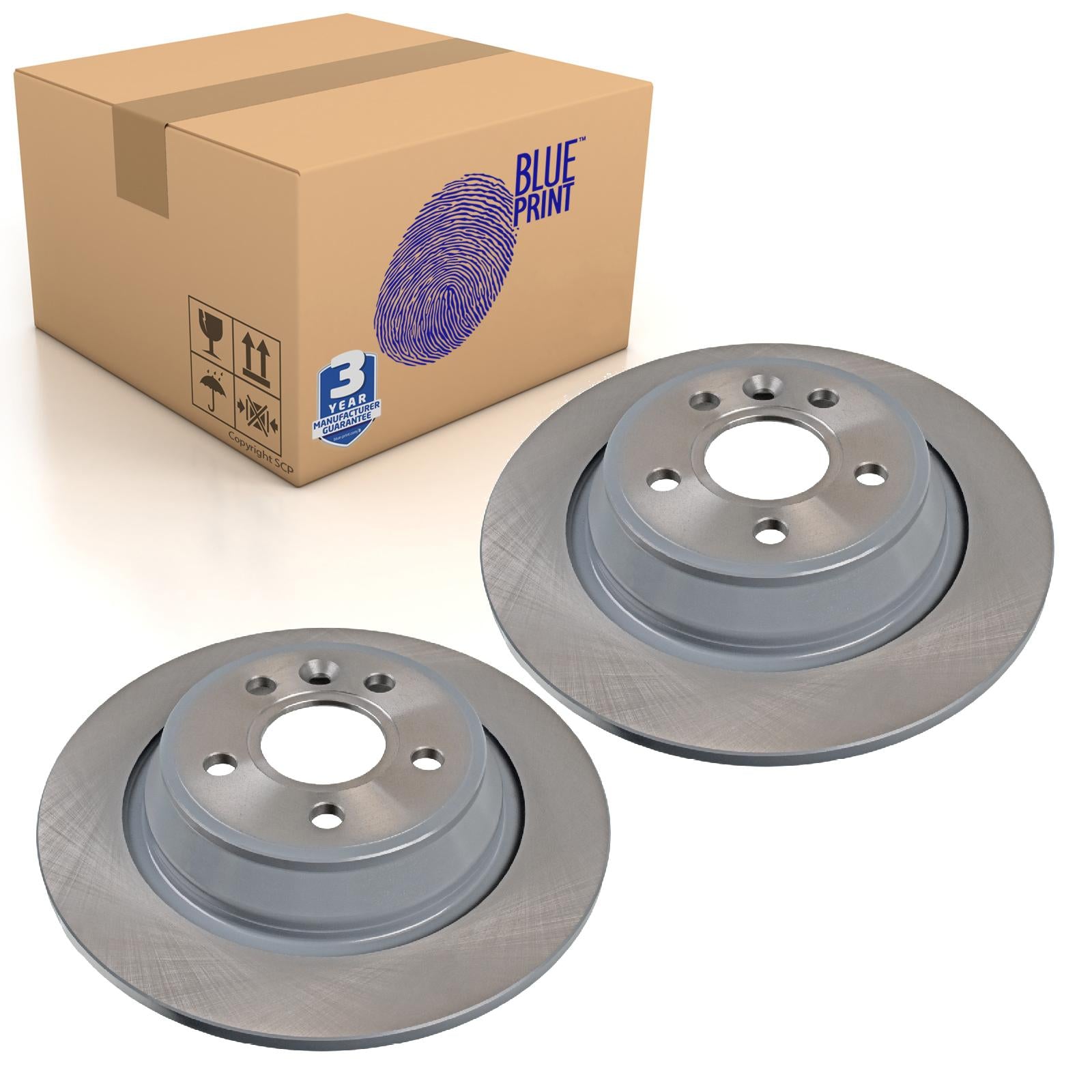 Rear Delphi Brake Pads Brake Discs 302mm Solid Ford S-Max 2.0 TDCi 2.2 TDCi