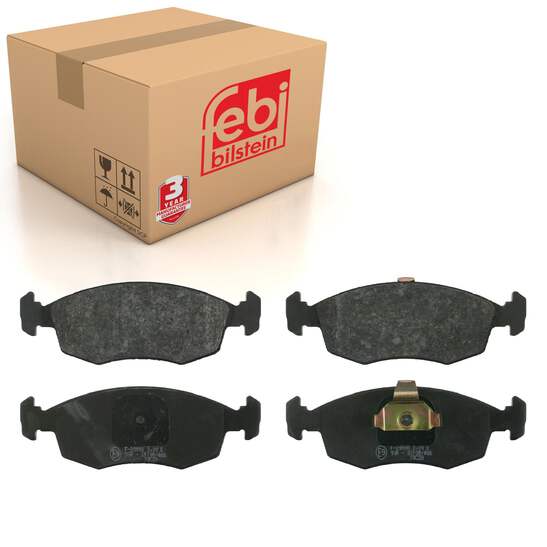 Front Brake Pads Punto Set Kit Fits Fiat 77362180 Febi 16371