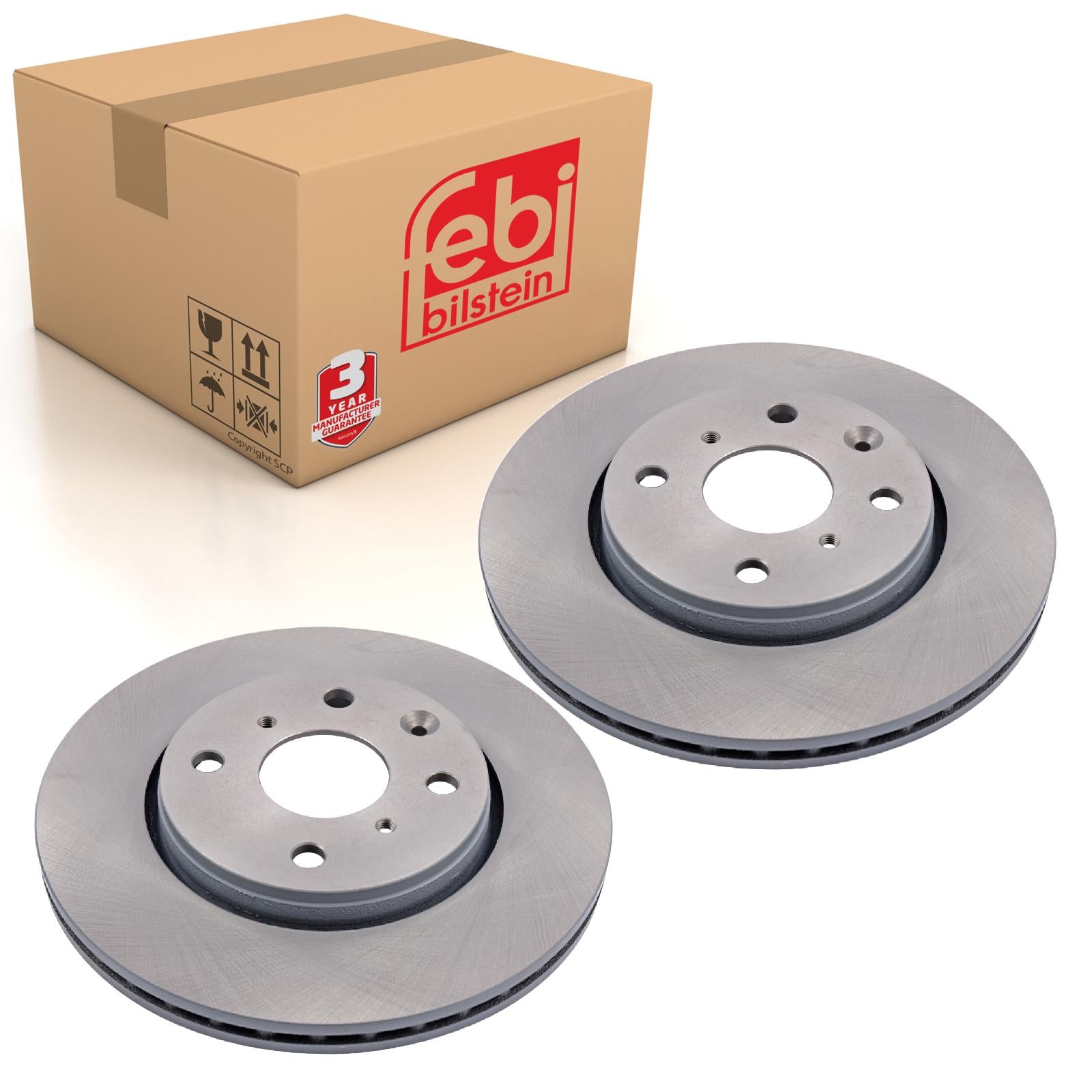 FRONT BRAKE DISCS AND BRAKE PADS FITS CITROEN C1 PEUGEOT 107 108 TOYOTA AYGO