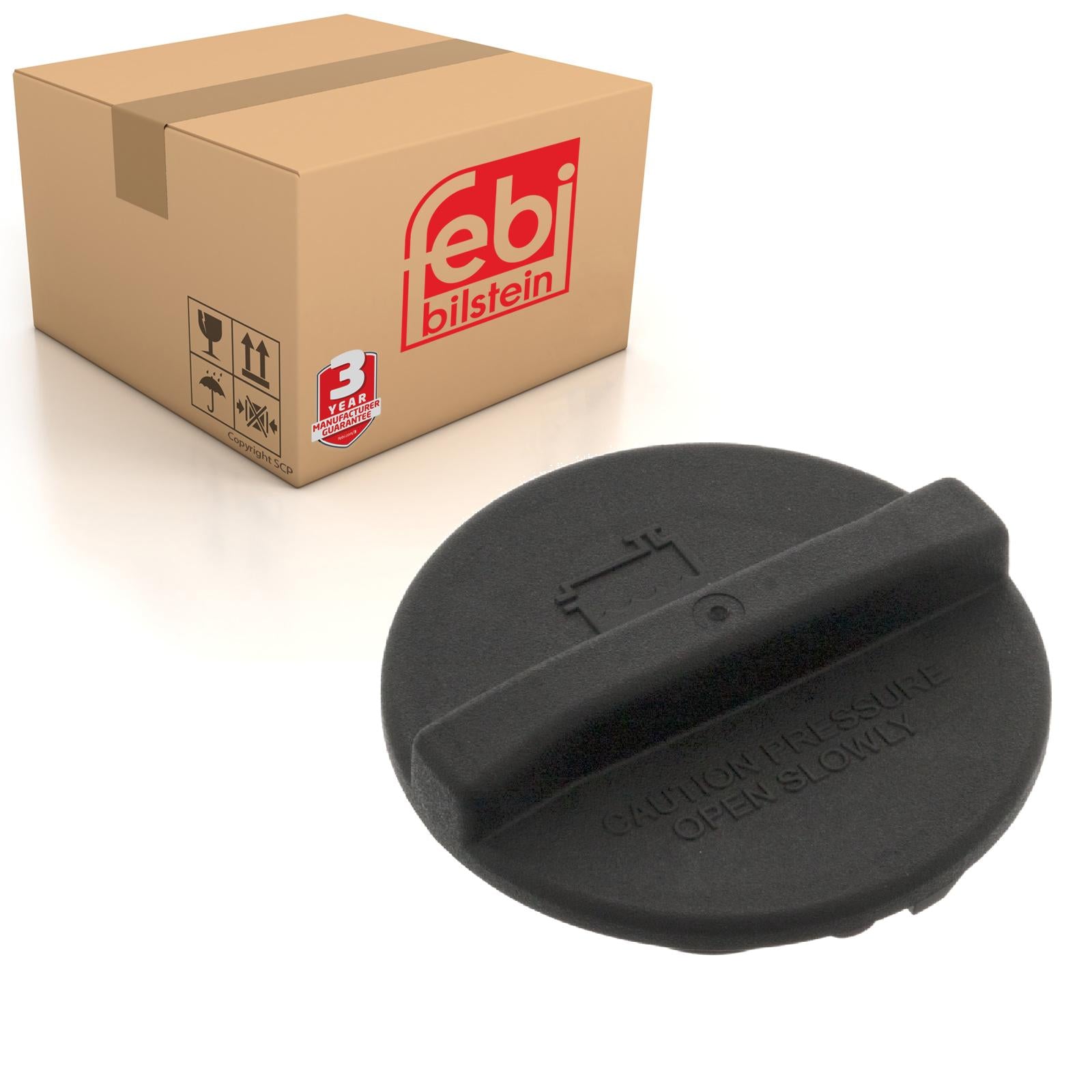 pack of one febi bilstein 103501 Radiator Cap for coolant expansion tank