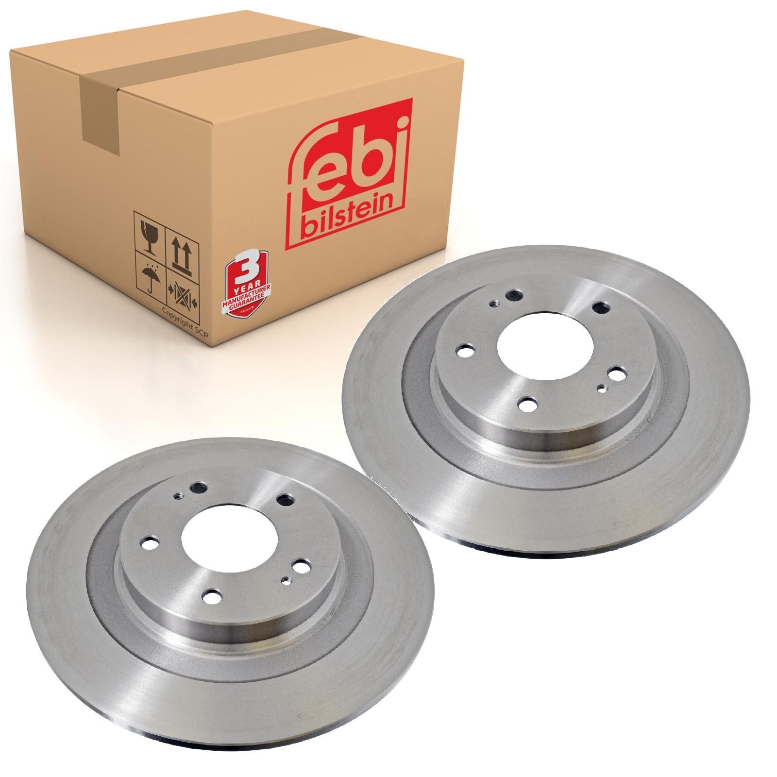 thumbnail image 2 of Genuine Mitsubishi Rear Disc Brake Rotor – OEM 4615A125, Ceramic Coated 2 of 5
