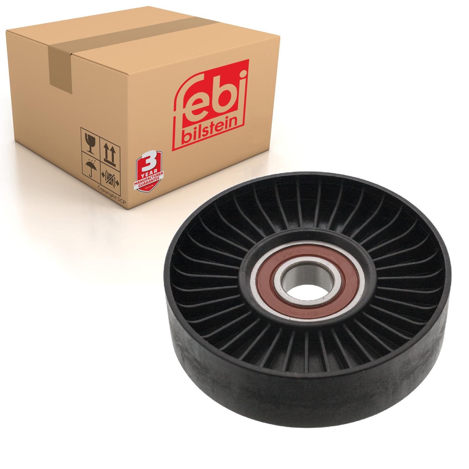 febi bilstein 24178 Idler Pulley for auxiliary belt pack of one