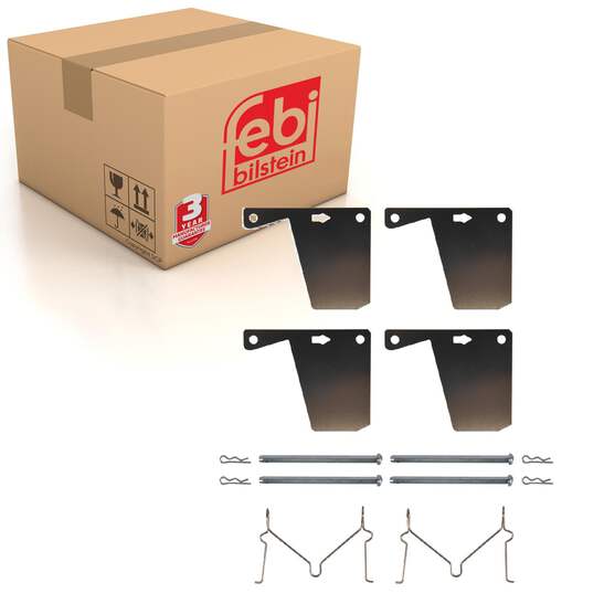 ディビジョン2 Front Brake Pad Fitting Kit Fits Ford Capri Escort Granada
