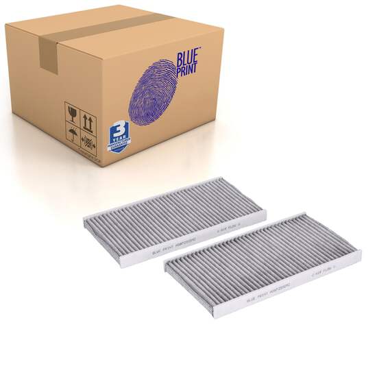 happy Cabin Filter Set Fits Toyota OE 8713942050 Blue Print