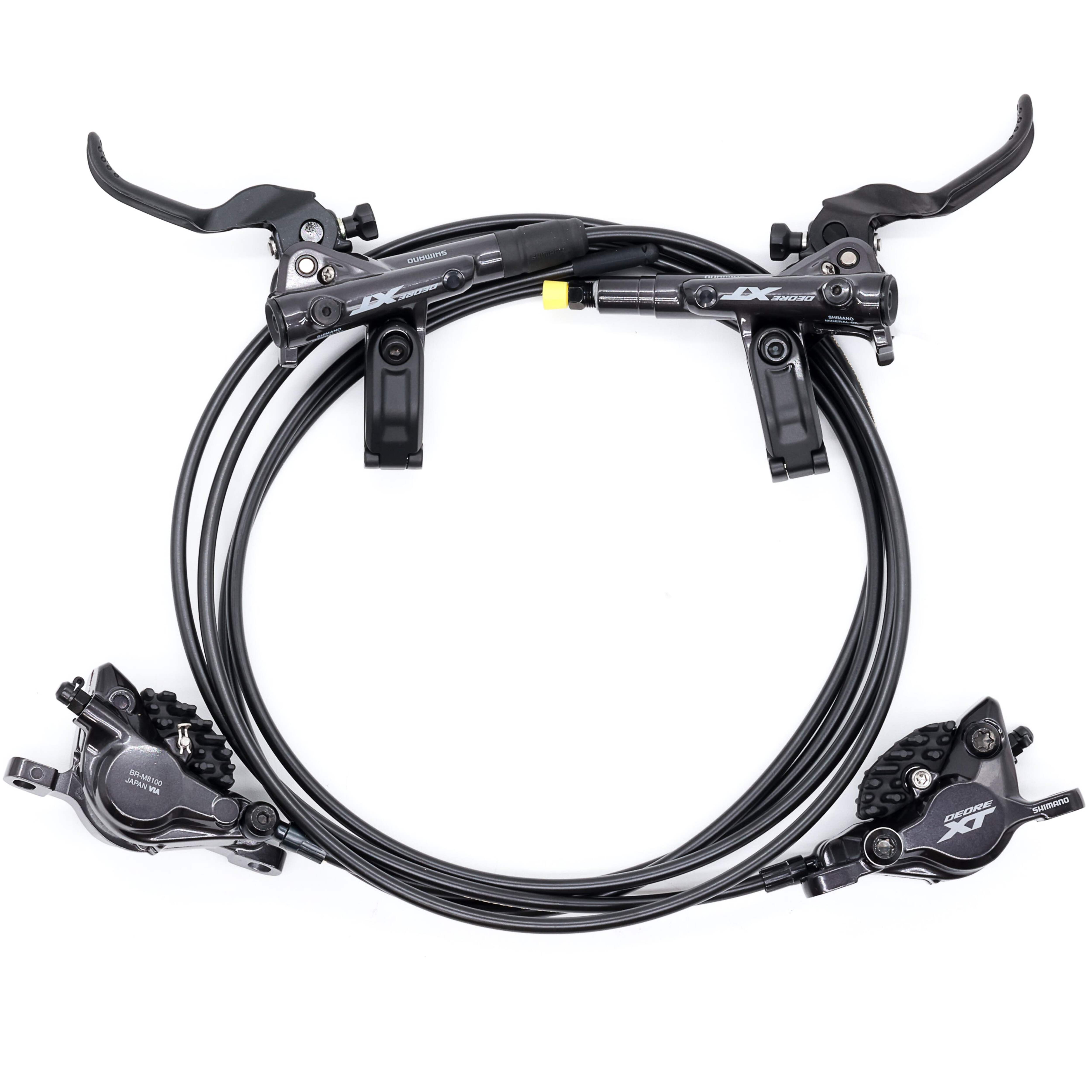 Shimano Deore XT BR-M8100 2-Piston Disc Brake Set Hydraulic | eBay