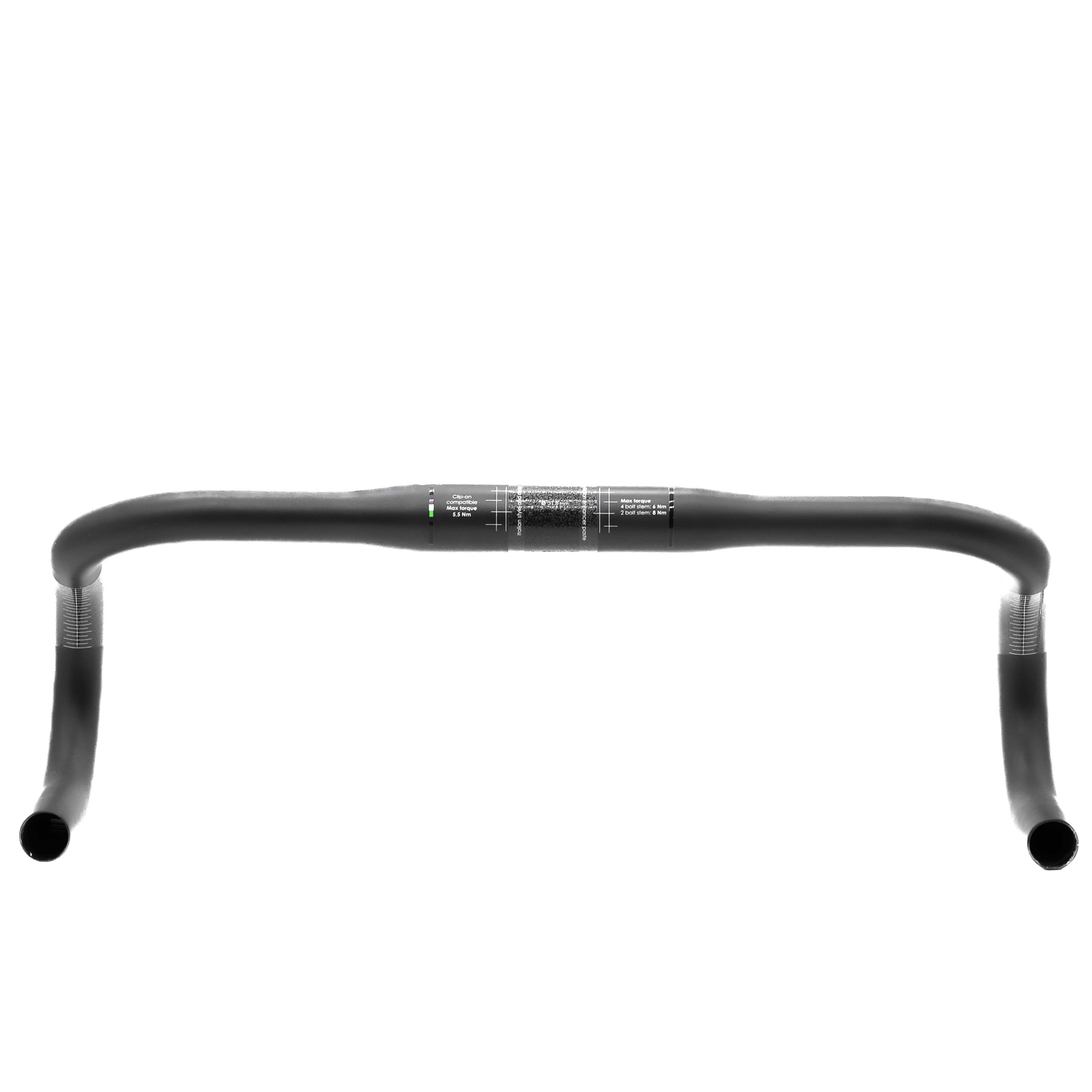 3T Rotundo Stealth Carbon Road Drop Handlebar 31.8mm 44cm | eBay