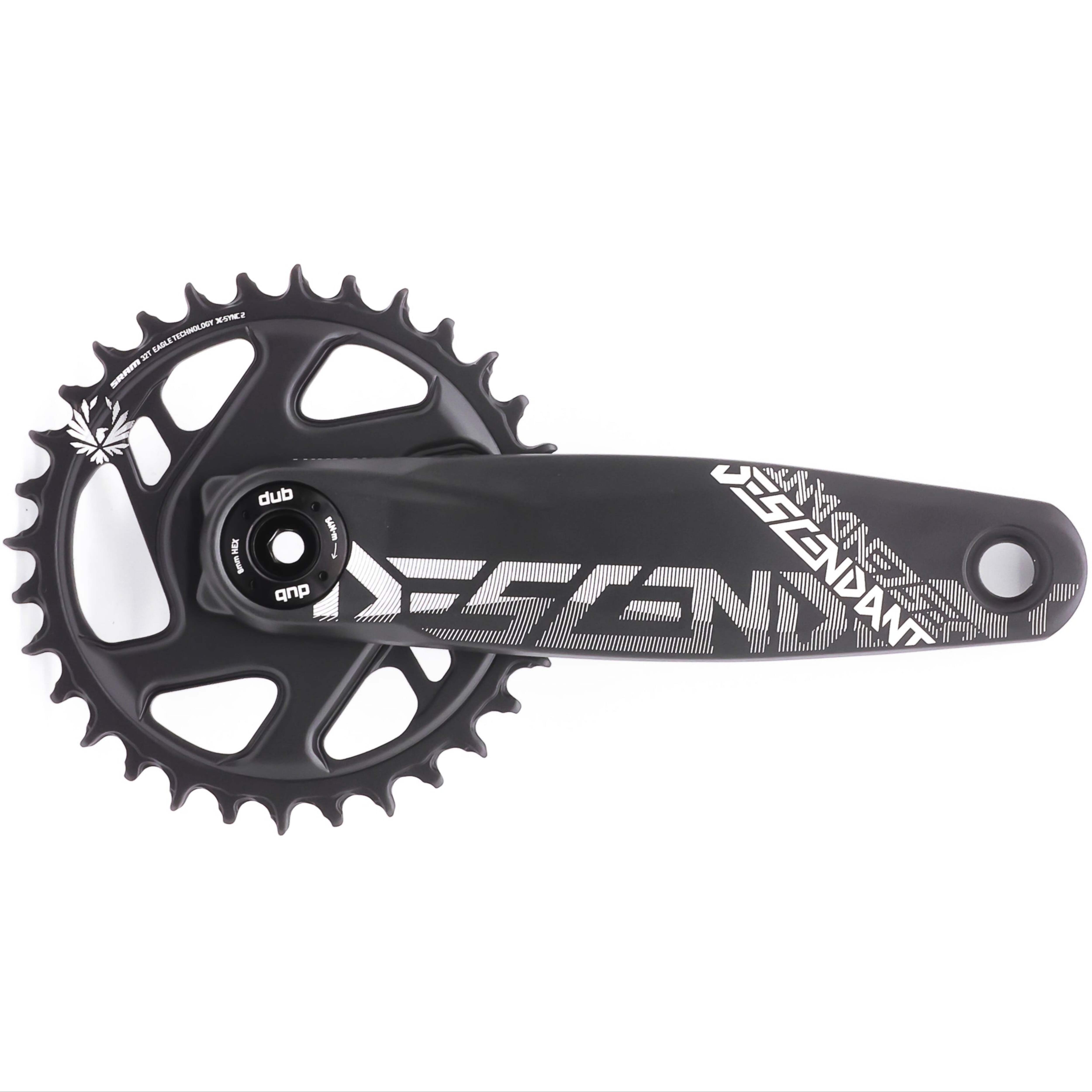 SRAM Descendant 7K DUB Boost Crankset w/ 32T Chainring | eBay