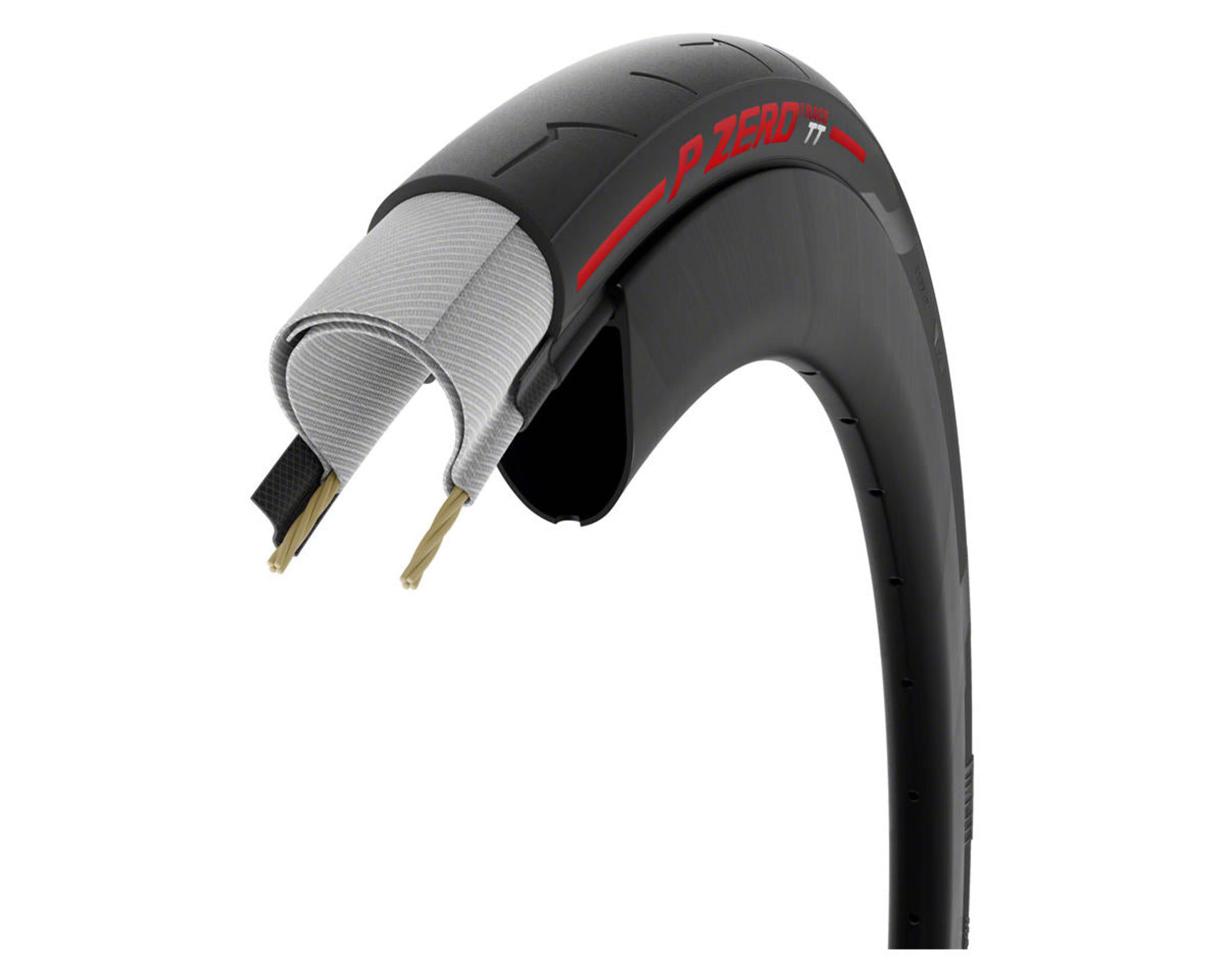 Pirelli P ZERO Race TT Road Tire – 700x26c, Folding, Red Label 