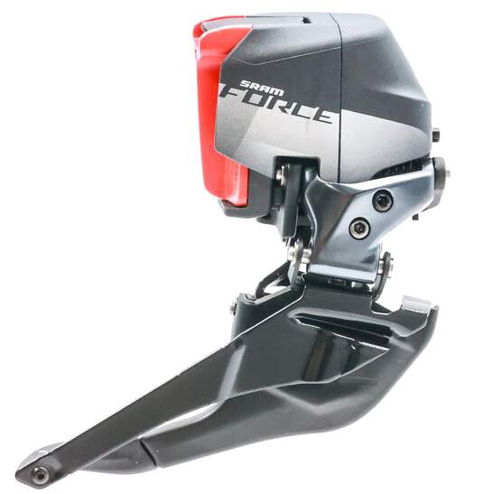 SRAM Force eTap AXS D1 Front Derailleur – Braze-On, Gloss Black