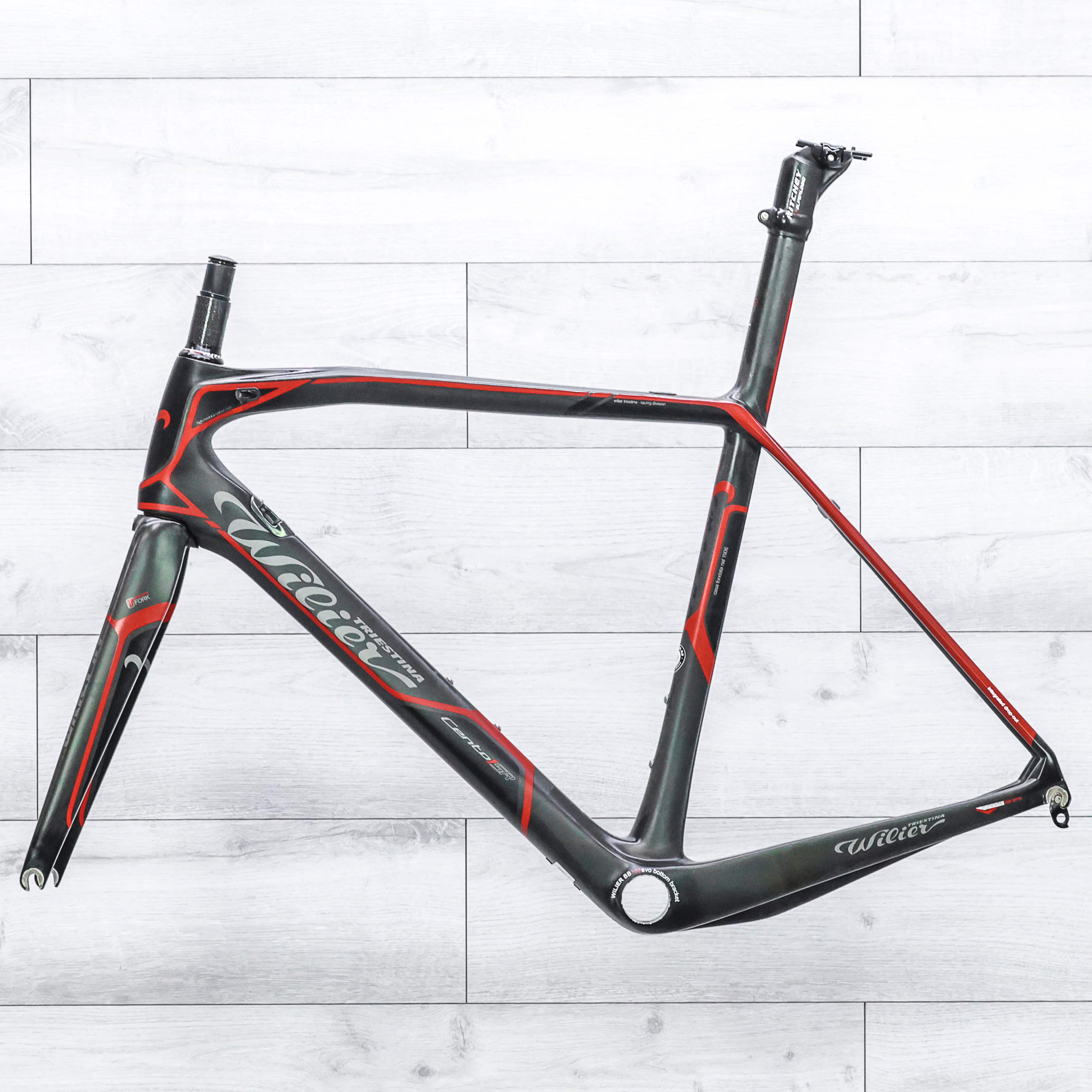 Wilier Triestina Cento1SR Carbon Road Bike Frameset - 2013, Large