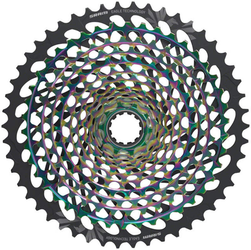 SRAM XX1 Eagle AXS XG-1299 Cassette - 12-Speed, 10-50t, Rainbow