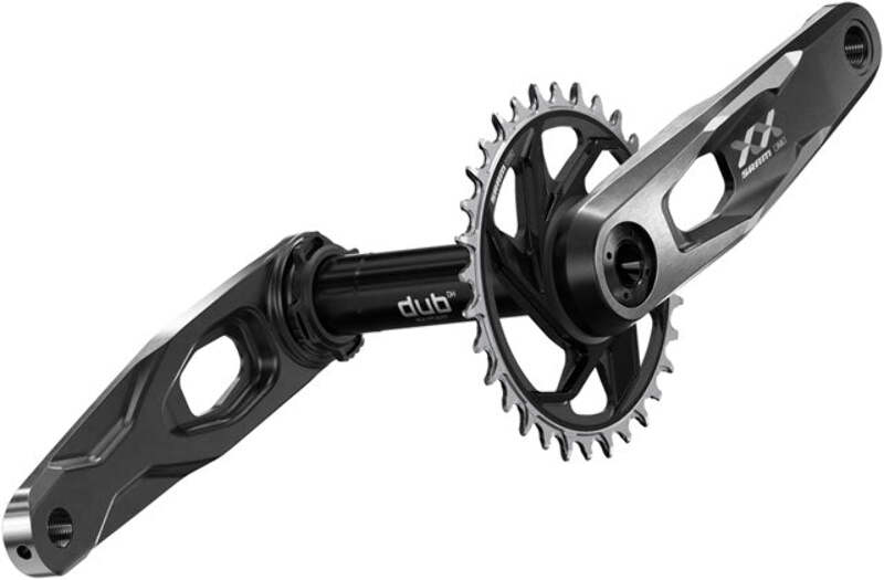 SRAM XX Downhill T-Type Crankset - 7-Speed, 34t 6mm Offset
