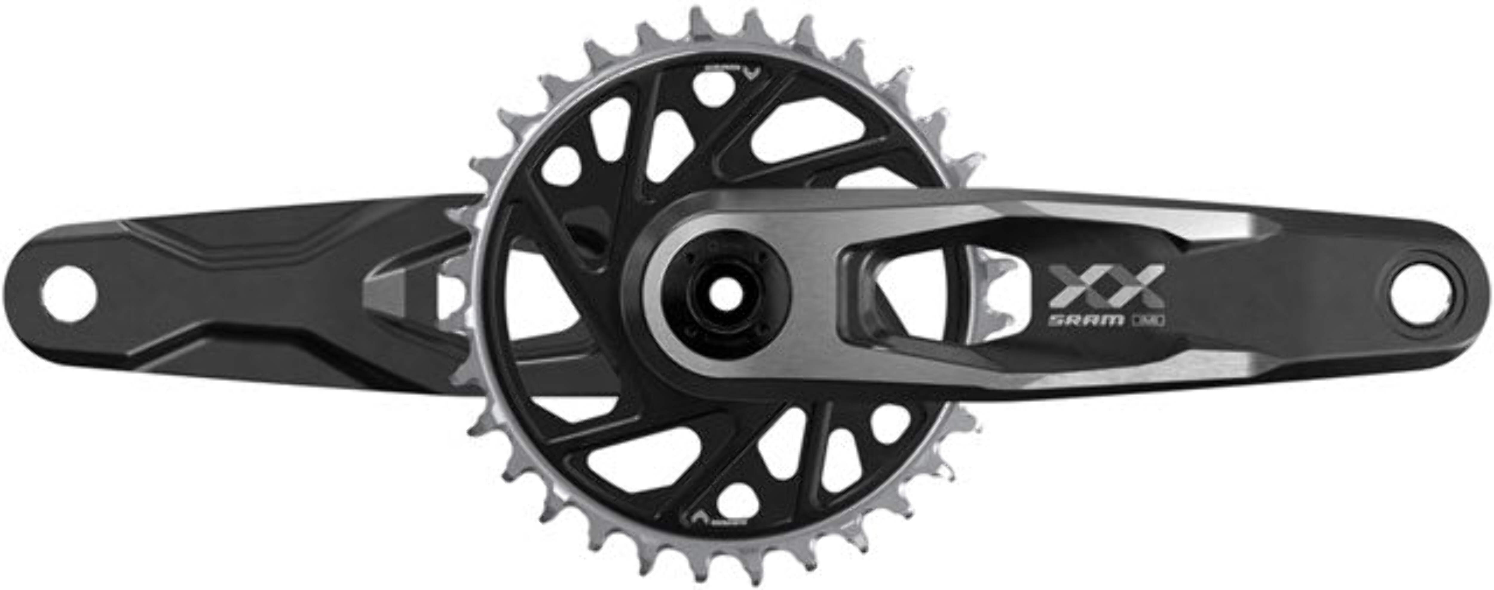 SRAM XX Downhill T-Type Crankset - 7-Speed, 34t 3mm Offset