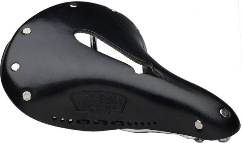 Brooks B17 Carved Saddle - Steel, Black, Women's 831273006112| eBay