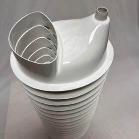 10 x Urine Separator for Compost Toilet, Urine Diverter in ABS, Dry Composting image 2