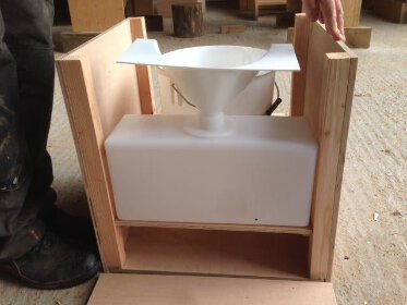 Compact Urine Separator for Compost Toilet, ABS Plastic Urine Diverter, Dry Loo image 12