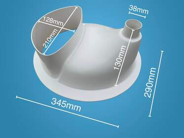 Separador de Orina para Inodoros - Inserto de Separación imagen 3